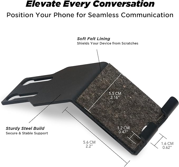 Moodular Add-ons Phone Stand Black MSA-PS - Image 4