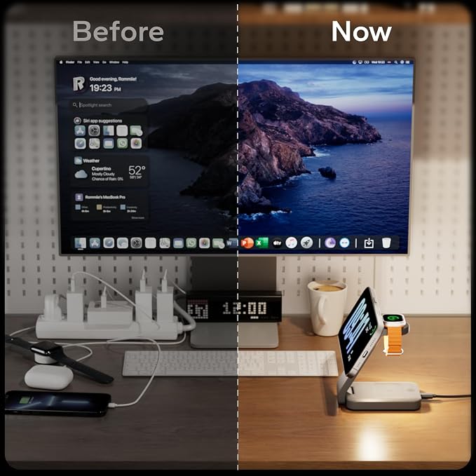 3 in 1 Foldable Wireless Charging Station - Image 7