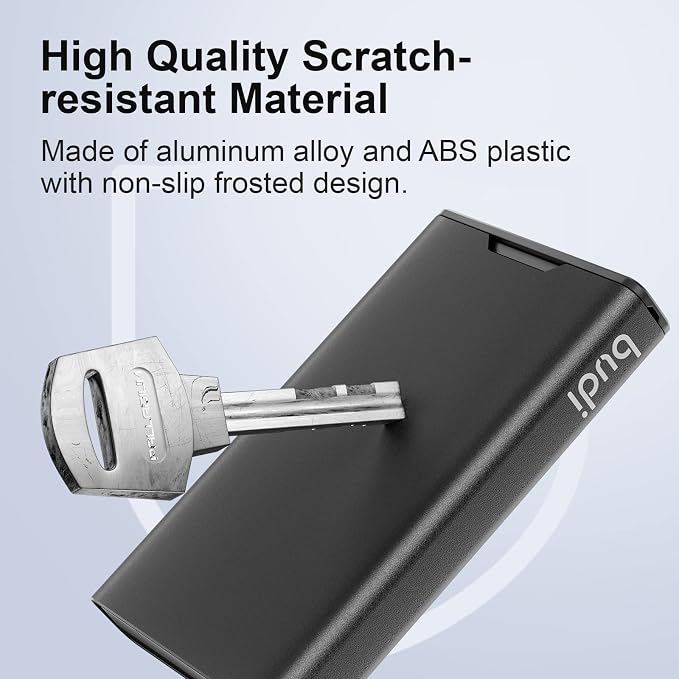BUDI Pop-up Design Memory Card Case Crush & Shockproof Memory Card Wallet - Image 6