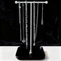 VROOMIUM Necklace Holder- Ceramic Base 1ft Height Jewelry Organizer Stand by VROOMIUM-BETTERDESIGN