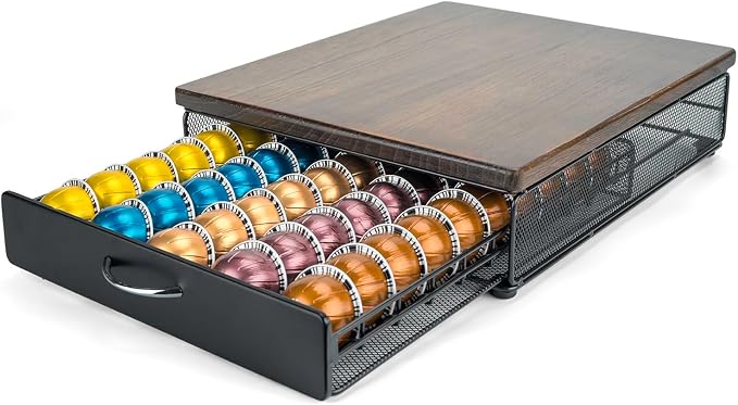 for Vertuo Coffee Capsule Storage Drawer Compatible by HiveNets