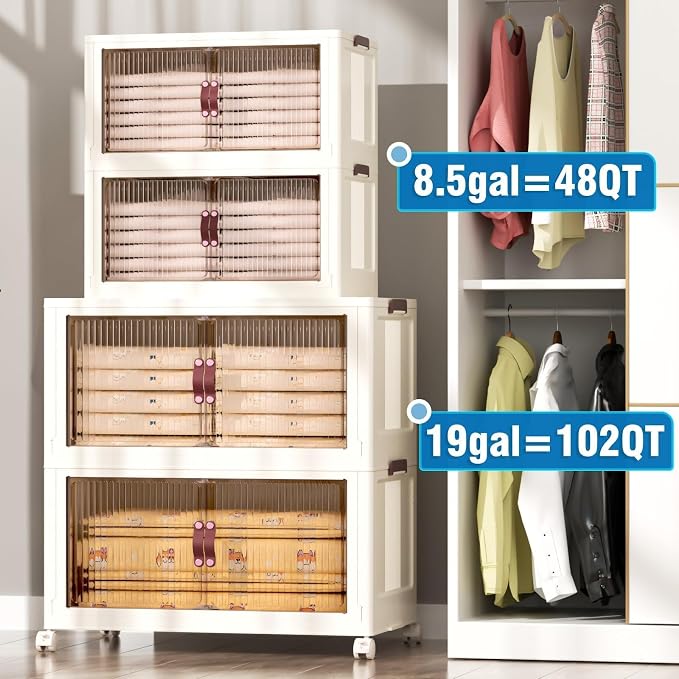 CTSNSLH 4 Tier Plastic Storage Bins - Image 2