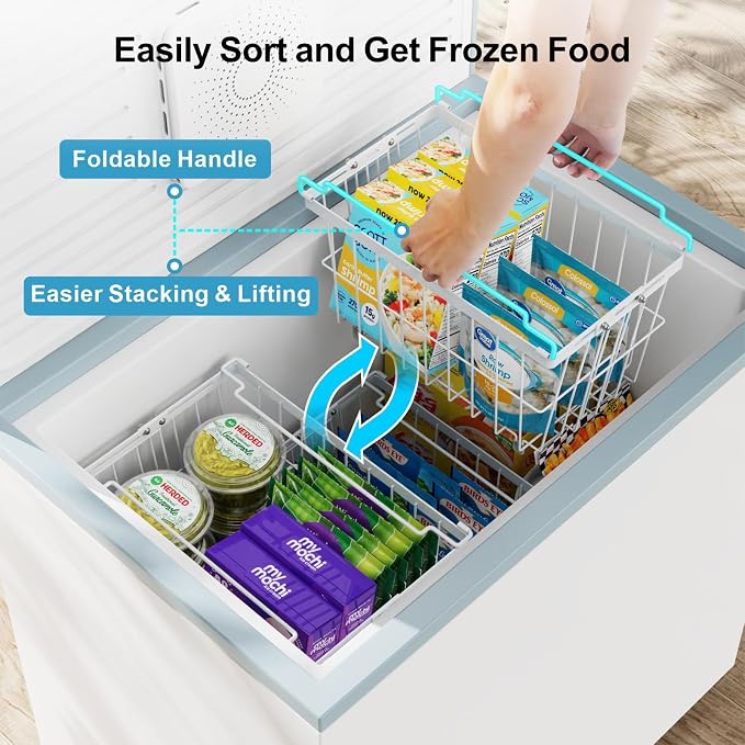 iSPECLE Chest Freezer Organizer Bins - Image 6