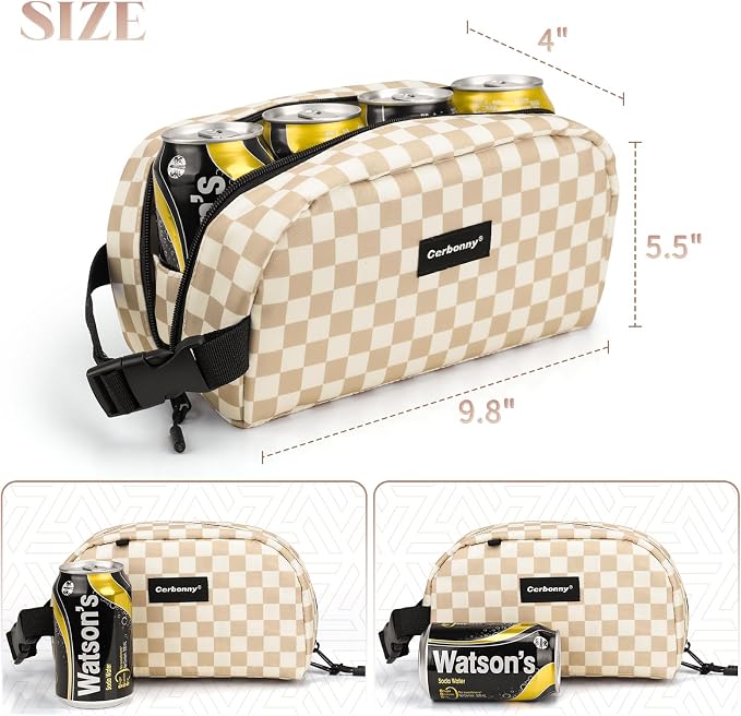 Cerbonny Small Cooler Bag Freezable Lunch Bag - Image 3