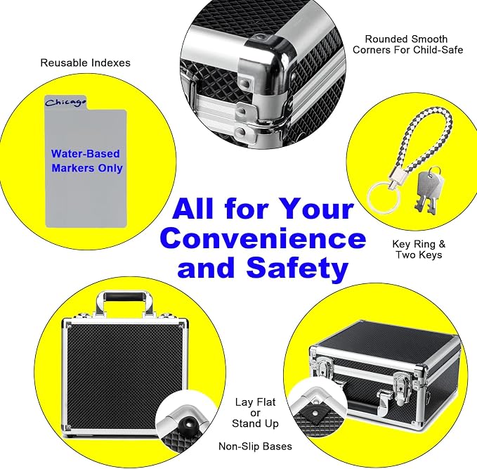 Multi color Card Storage Hard Case, Sports Card Collection Boxes, Trading Cards - Image 6