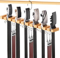 Belt Hanger for Closet Max 42 Belts, 2-in-1 Wall Mount Belt Organizer by Cuipingoo
