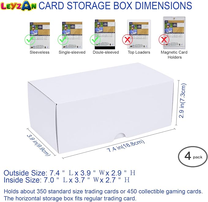 Trading-Card Storage Box, Horizontal - Image 3