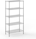 21" Deep x 42" Wide x 86" Height Wire Shelving Kit | 5-Tier | NSF Commercial by Regal+Altair