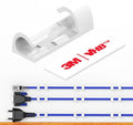 Cable Clips with Strong Self-Adhesive, XIAOXI Cord Organizer Cable Management by ProfessionalCableManager
