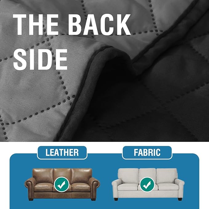 H.VERSAILTEX Couch Arm Covers Water Resistant Armrest Covers - Image 6