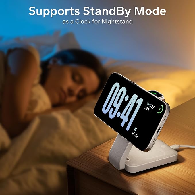 3 in 1 Foldable Wireless Travel Charging Station - Image 6