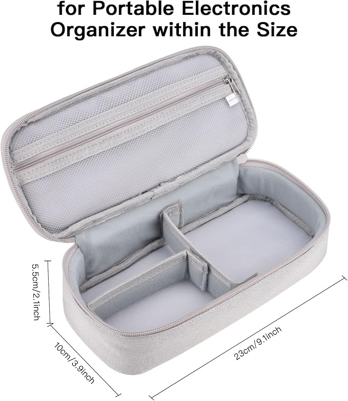 Cord Organizer Travel Case, Portable Tech Organizer Pouch Bag - Image 2