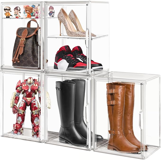 Tall Boot Storage Box Super Large Boot Storage Organizer by DAYOOH