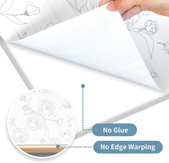 Shelf Liners for Kitchen Cabinets 17in x 20FT Non Adhesive Drawer Liner Sliver - Image 7