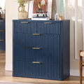 LEYAOYAO Fluted 5 Drawers Dresser by LEYAOYAO-Findtheshiningpointofyourideallife%EF%BC%81
