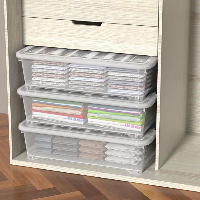 50 Quart Large Under Bed Storage Box - Image 7