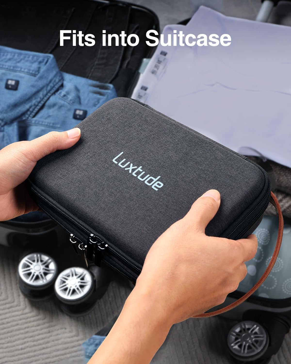 Electronics Organizer Travel Case, Portable Tech Bag for