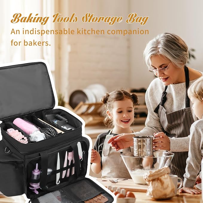 Baking Supplies Storage Case, Cake Decorating Storage Baking Supplies - Image 8