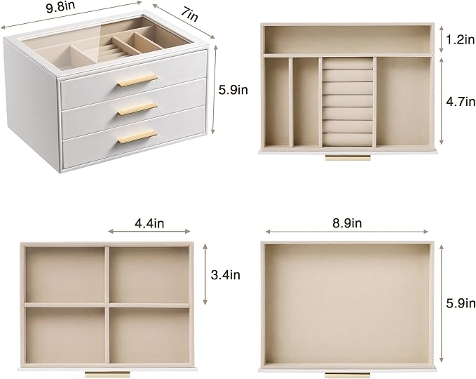 pickpiff Jewelry Box Organizer Case - Image 8
