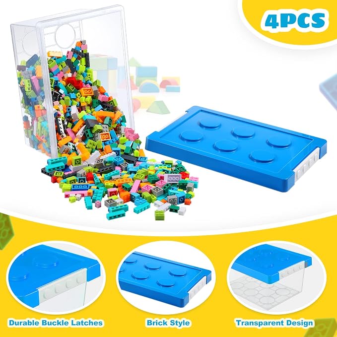 Vicenpal 4 Pack Toy Storage Containers - Image 5
