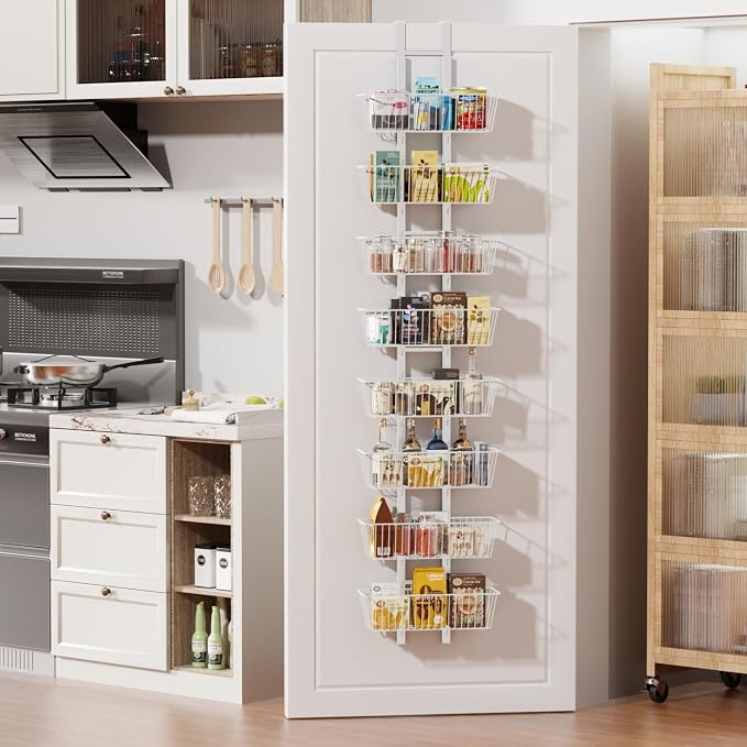 8-Tier Over Door Pantry Organizer - Image 8