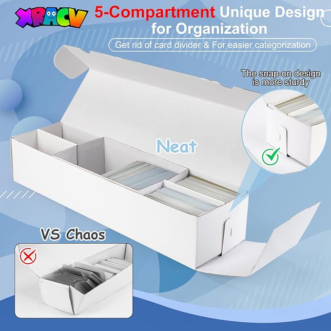 Trading Card Storage Box, Mtg Storage Card Box - Image 3