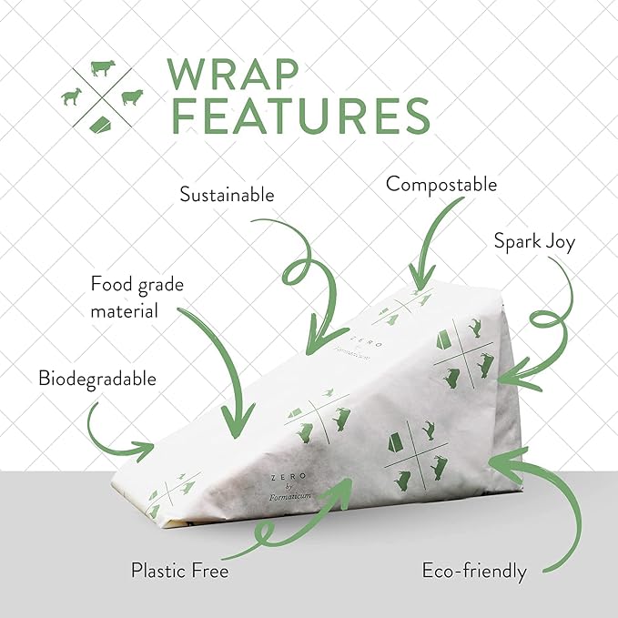 Formaticum 30-Pack Zero Cheese Storage Paper, Compostable, Biodegradable - Image 6