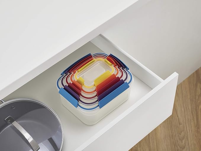 Joseph Joseph Nest Lock Plastic BPA Free Food Storage Container Set - Image 6