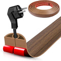 Floor Cord Cover Cable Cavity Self Adhesive Cord Hider Floor 10FT Floor Cable by DBHXXMB-HH