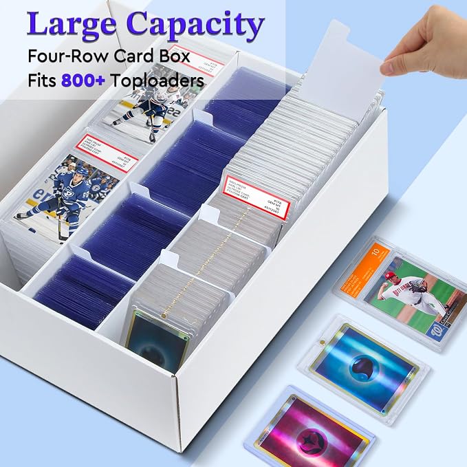 4 Pack Trading Card Storage Box - Image 3