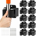 10 Pack Broom Holder Wall Mount, Mop Holder Wall Mounted, Stainless