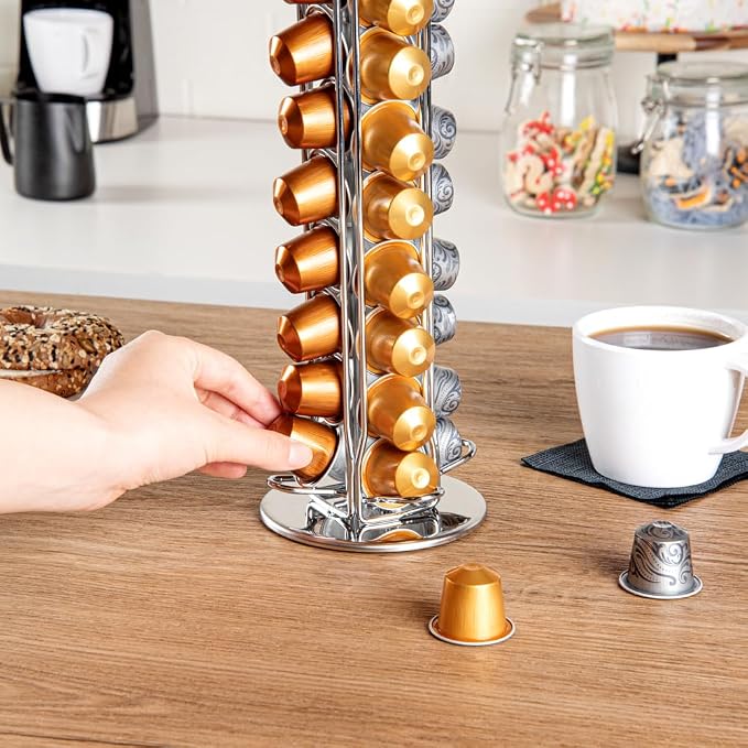 Restaurantware Restpresso 4.5 x 14.6 Inch Coffee Capsule Holder 1 Durable Pod - Image 6