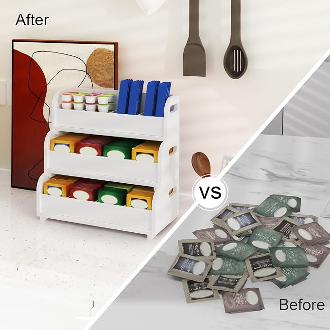 Wisuce Tea Holder for Tea Bags Organizer - Image 7