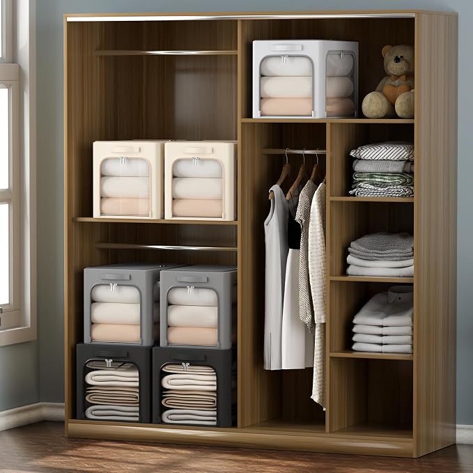 CYhom 3Pack Clothes Storage Bins - Image 7