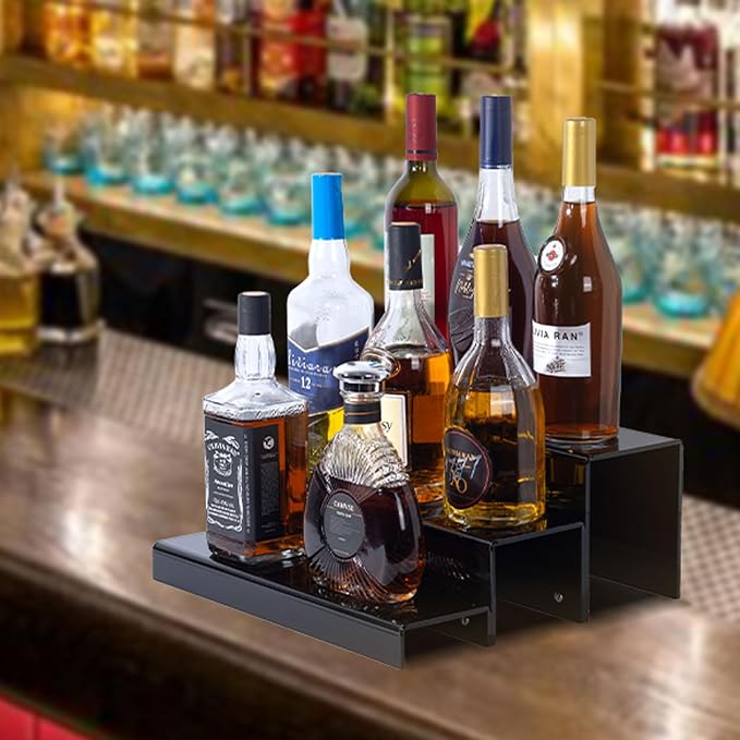 2 Pack Tiers Bar Shelves for Liquor Bottles - Image 6