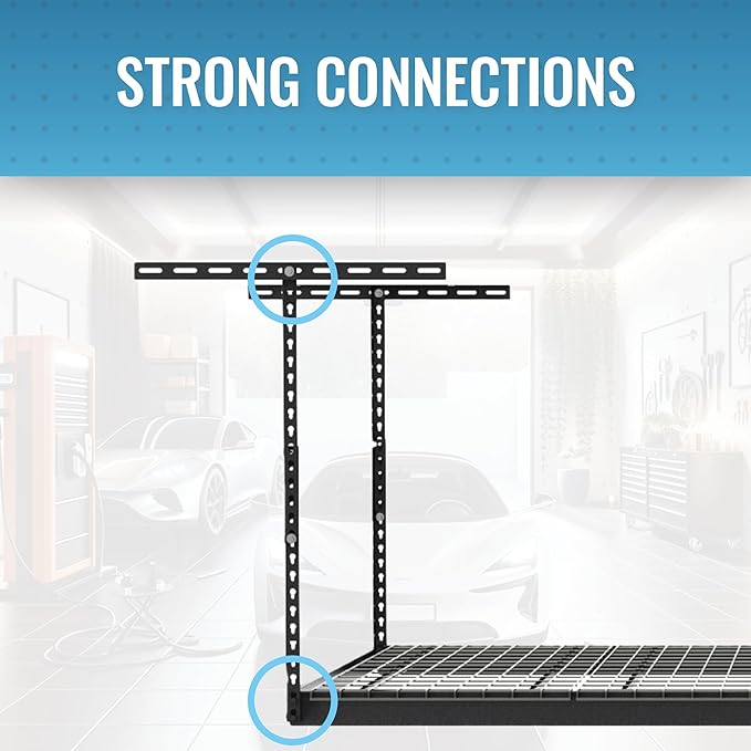 2-Pack 4 x 8 MonsterRax Overhead Garage Storage Rack, Ceiling Racks - Image 4