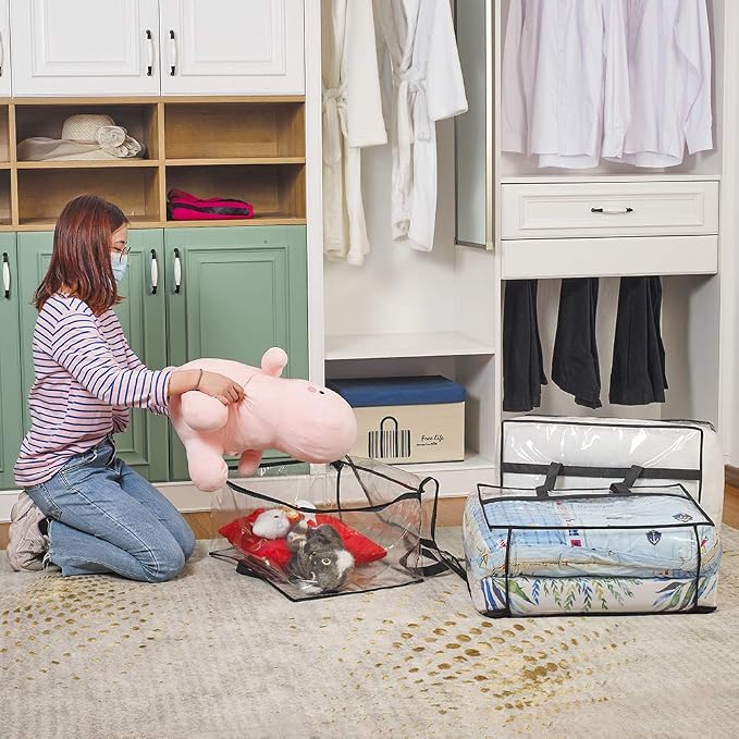 Clear Clothes Storage Bag Organizer - Image 6