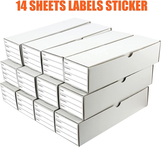 Trading Card Storage Box, Labels - Image 6