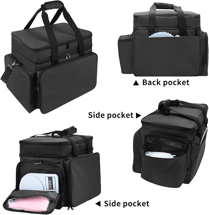 Baking Supplies Storage Bag for Bakers/Pastry Chefs, Cake Decorating Tool Caddy - Image 5