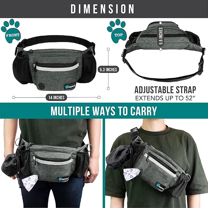 PetAmi Dog Fanny Pack, Treat Pouch - Image 5