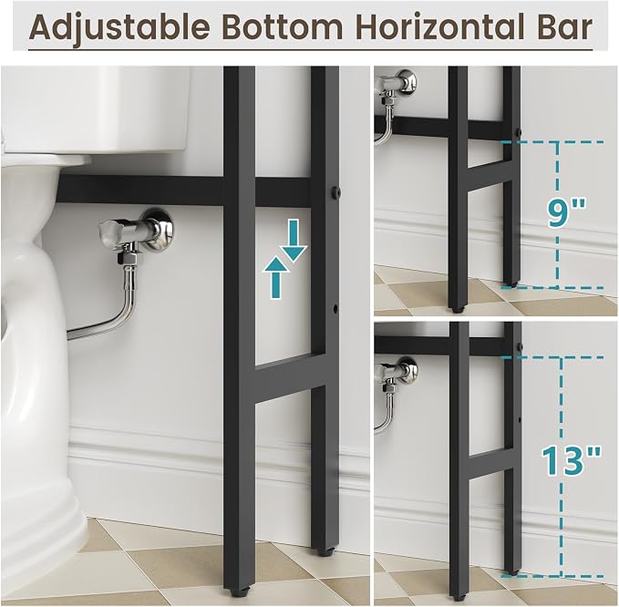 Over The Toilet Cabinet for Bathroom Storage, Over Toilet Storage Cabinet - Image 7