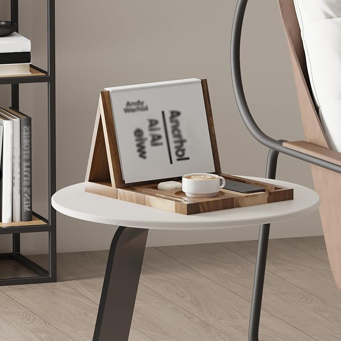 Wooden Triangle Book Stand Holder - Image 6