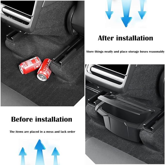 Rear Center Console Floor Storage Box - Image 4
