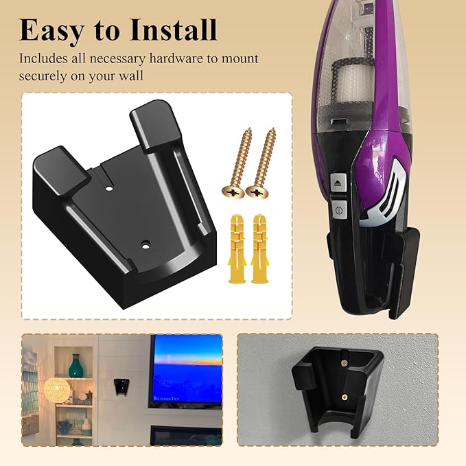 2 Pcs Wall Mount Vacuum Holder/Docking Station - Image 6