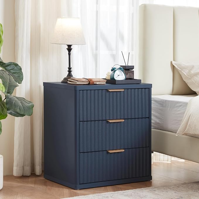 LEYAOYAO Fluted Nightstand Set of 2 - Image 9