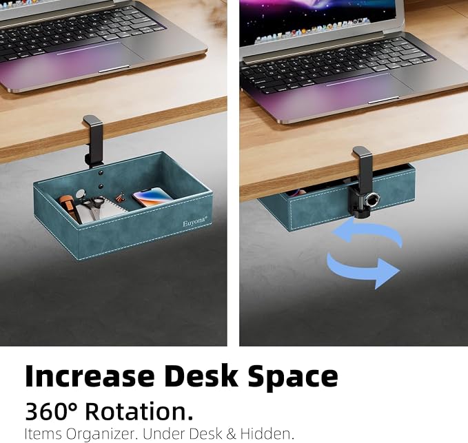 Mesh Hidden Desk Organizer - Image 3