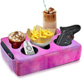 Couch Cup Holder Pillow, 5 Hole Couch Drink Holder! Keep Drinks Hand Side and by NISDOING