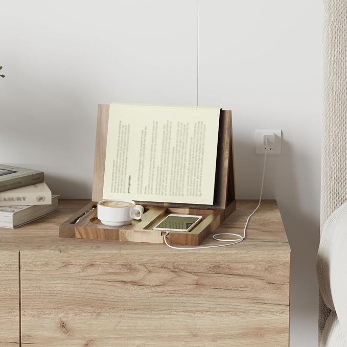 Wooden Triangle Book Stand Holder - Image 8