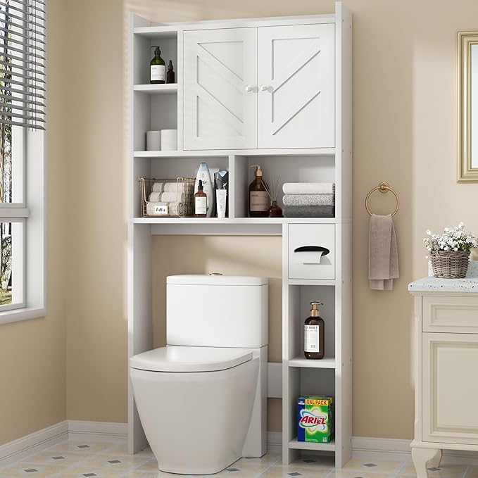 Shintenchi Over The Toilet Storage Cabinet, Bathroom Storage Cabient by Shintenchi