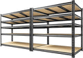 2800 LBS Garage Shelving 72.2" H Garage Storage Shelves, 5 Tier Adjustable by Unknown